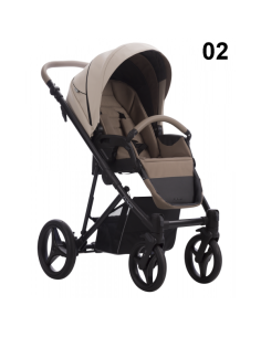 Бебешка количка 2в1 Bebetto Flavio Pro - еко кожа-fpro02 2