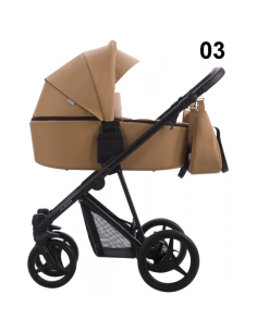 Бебешка количка 2в1 Bebetto Flavio Pro - еко кожа-fpro03 2