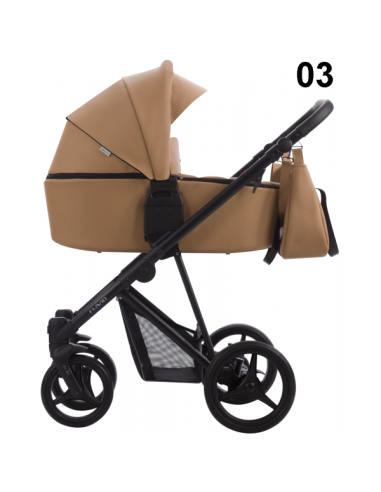 Бебешка количка 2в1 Bebetto Flavio Pro - еко...