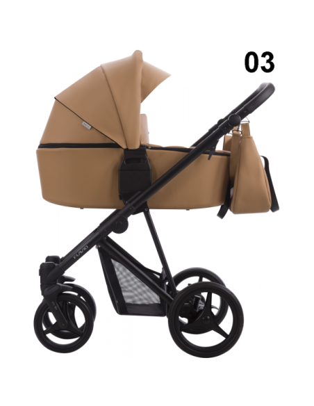 Бебешка количка 2в1 Bebetto Flavio Pro - еко кожа-fpro03