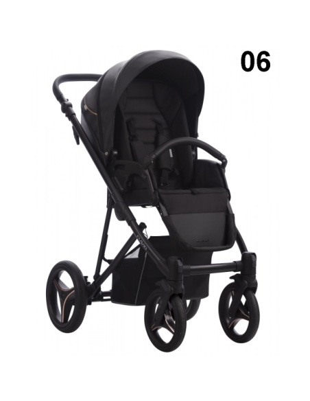 Бебешка количка 2в1 Bebetto Flavio Pro - еко кожа-fpro06