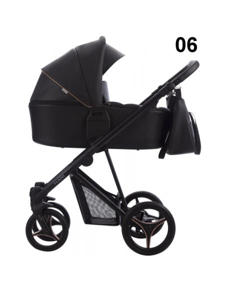 Бебешка количка 2в1 Bebetto Flavio Pro - еко кожа-fpro06