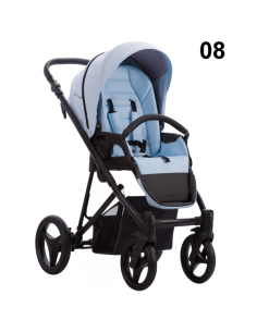 Бебешка количка 2в1 Bebetto Flavio Pro - еко кожа-fpro08