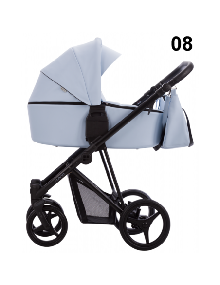 Бебешка количка 2в1 Bebetto Flavio Pro - еко кожа-fpro08