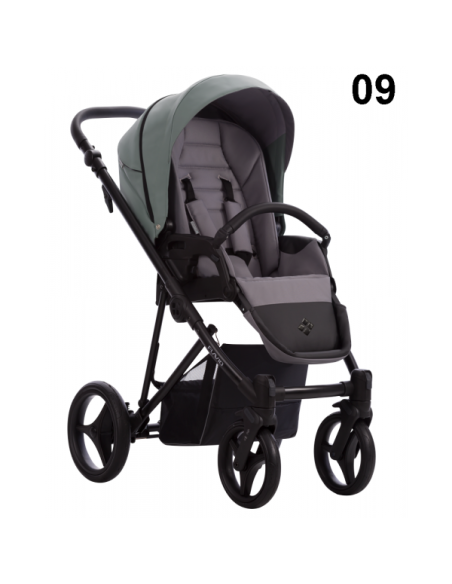 Бебешка количка 2в1 Bebetto Flavio Pro - еко кожа-fpro09