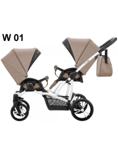 Бебешка количка за близнаци 2в1 Bebetto 42-421w
