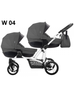 Бебешка количка за близнаци 2в1 Bebetto 42-424w 2