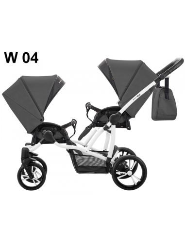 Бебешка количка за близнаци 2в1 Bebetto 42-424w