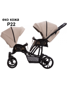 Бебешка количка за близнаци 2в1 Bebetto 42-22p.