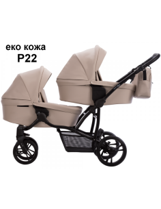 Бебешка количка за близнаци 2в1 Bebetto 42-22p. 2