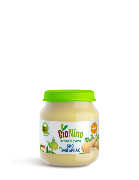 BioNino БИО ПЮРЕ ПАЩЪРНАК, 4м+ 120 гр