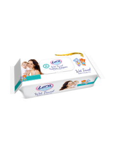 Мокри кърпи Lara 72бр Premium