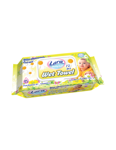 Мокри кърпи Lara 72бр Лайка