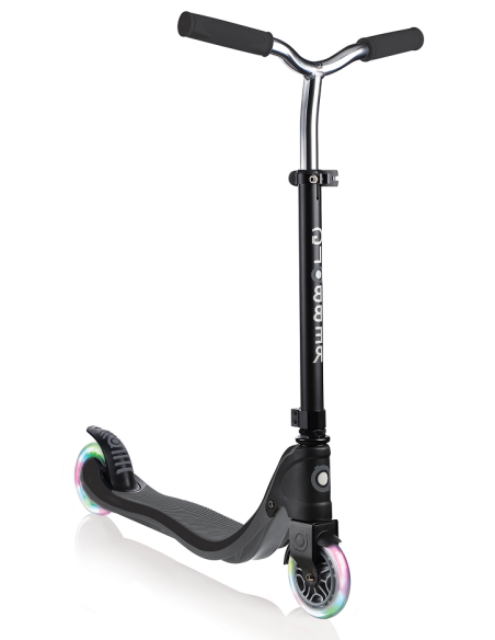 Тротинетка Flow 125 Light с нова T-образна кормилна рамка - Черна