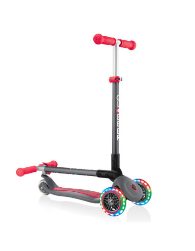 Сгъваема тротинетка със светещи колела Globber...