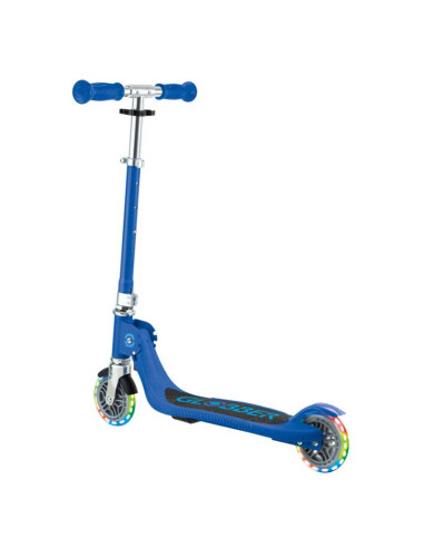 Детска сгъваема тротинетка с две светещи колела...