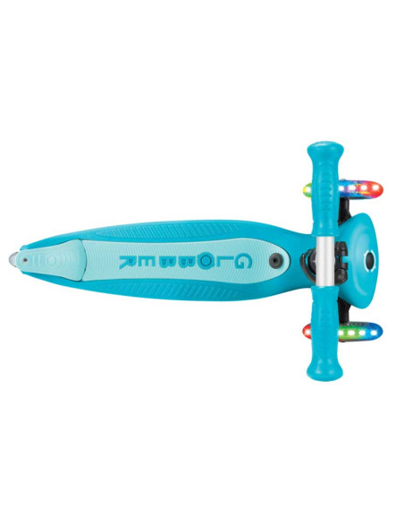 Сгъваема тротинетка 5 в 1 GLOBBER GO UP ACTIVE LIGHTS 360° - аква