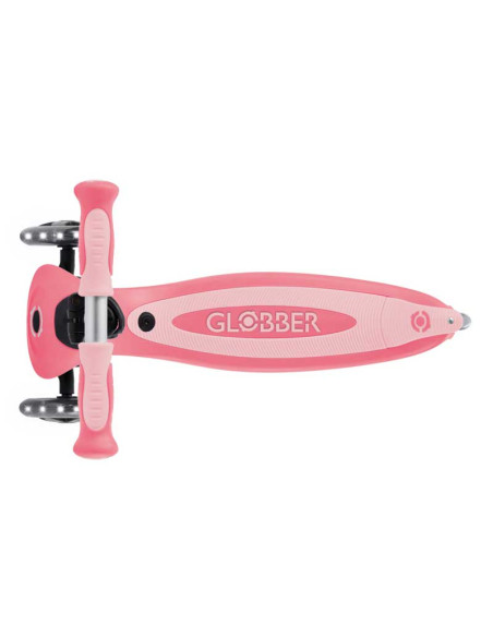 Тротинетка 5 в 1 GLOBBER GO UP BABY LEARN 360° FLASH LIGHTS, розова