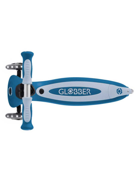 Тротинетка 5 в 1 GLOBBER GO UP BABY LEARN 360° FLASH LIGHTS, тъмно синя