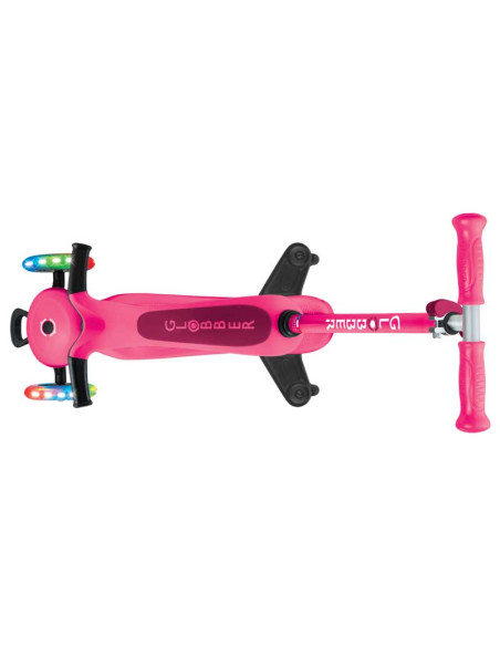 Тротинетка 4 в 1 GLOBBER GO UP SPORTY LIGHTS 360° - розова