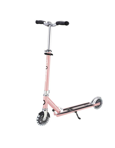 Алуминиева детска тротинетка GLOBBER FLOW ELEMENT LIGHTS - розово злато