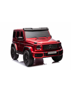 Акумулаторен джип Mercedes G63 4x4 мет.червен