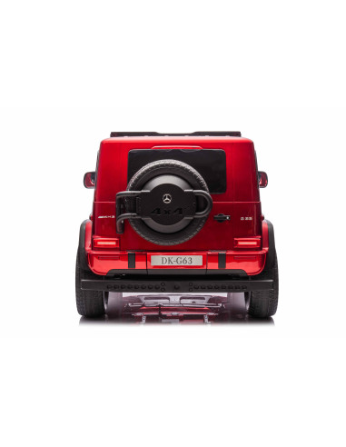 Акумулаторен джип Mercedes G63 4x4 мет.червен