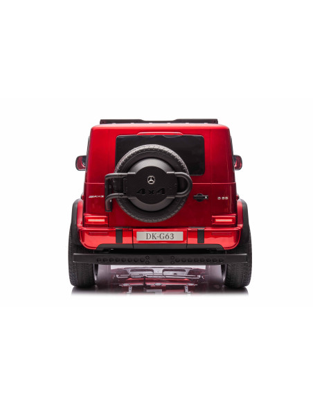 Акумулаторен джип Mercedes G63 4x4 мет.червен
