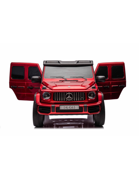 Акумулаторен джип Mercedes G63 4x4 мет.червен