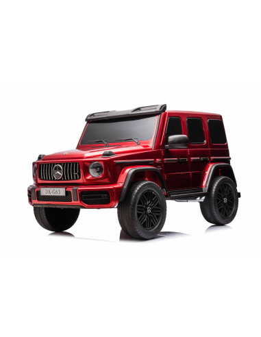 Акумулаторен джип Mercedes G63 4x4 мет.червен