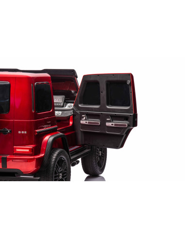 Акумулаторен джип Mercedes G63 4x4 мет.червен