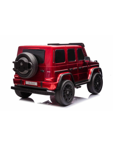 Акумулаторен джип Mercedes G63 4x4 мет.червен