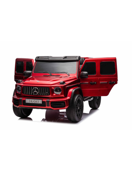 Акумулаторен джип Mercedes G63 4x4 мет.червен