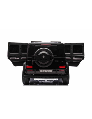 Акумулаторен джип Mercedes G63 4x4 мет.черен