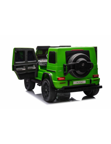 Акумулаторен джип Mercedes G63 4x4 мет.зелен