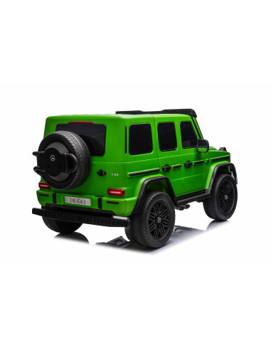 Акумулаторен джип Mercedes G63 4x4 мет.зелен