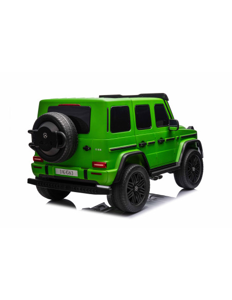 Акумулаторен джип Mercedes G63 4x4 мет.зелен