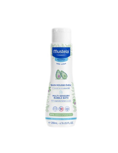 Mustela Пяна за вана за бебета и деца 200 мл