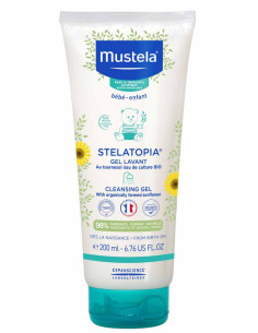 Mustela Stelatopia Душ-гел за атопична кожа 200 мл