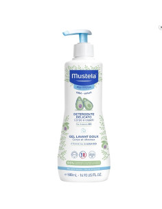 Mustela Нежен Измиващ гел за коса и тяло 500 мл