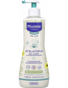 Mustela Stelatopia Душ-гел за атопична кожа 500 мл