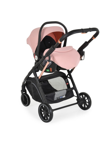 Комбинирана количка 2 в 1 Bingo Pink-icing