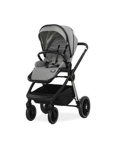 Д.КОЛИЧКА BIANCA GREY 3 В 1 до 22кг с кош за новор