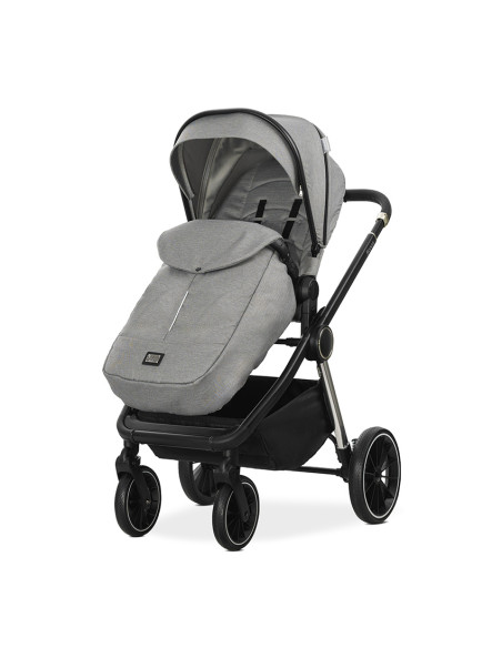 Д.КОЛИЧКА BIANCA GREY 3 В 1 до 22кг с кош за новор