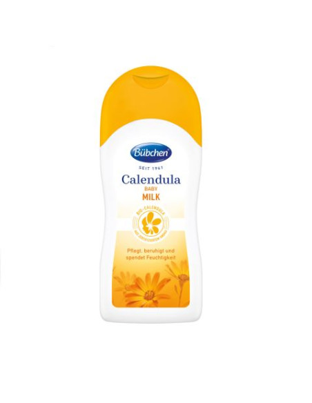 Bübchen Бебешко тоалетно мляко за тяло с био невен 200 мл.