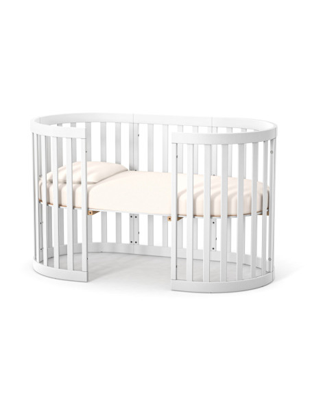 Veres трансформиращо легло от бук Рим БЯЛО + Матраци