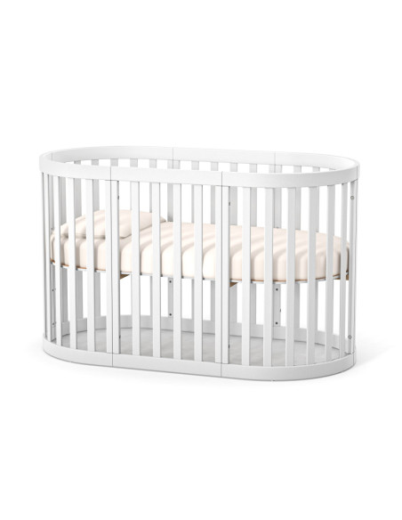 Veres трансформиращо легло от бук Рим БЯЛО + Матраци