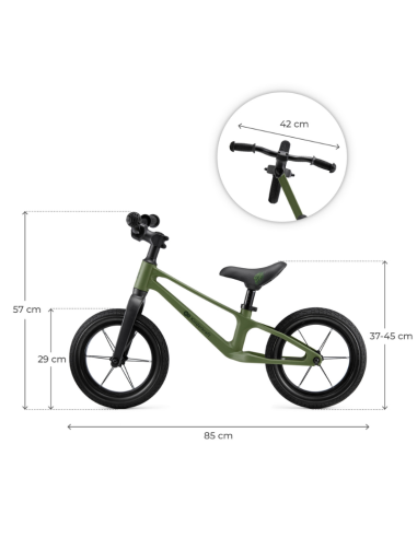 Kinderkraft ETER колело за баланс GREEN