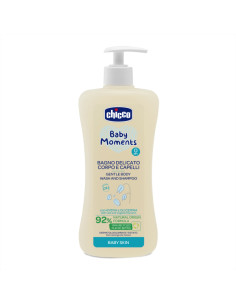 Chicco Шампоан за коса и тяло Baby Moments 0м+, 500 мл