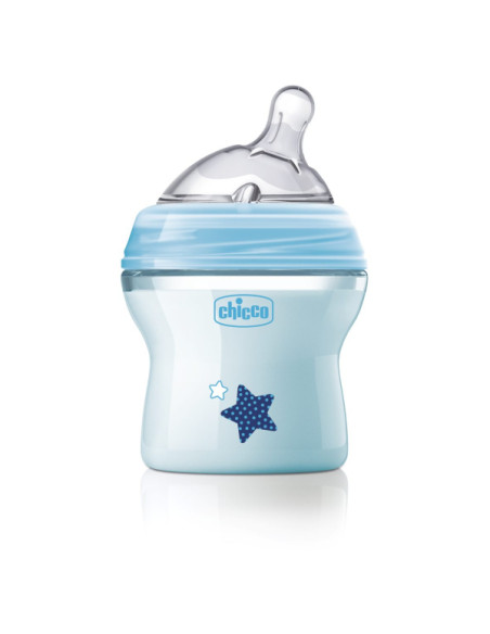 Chicco Шише Natural Feeling РР,0м+,150 мл, момче